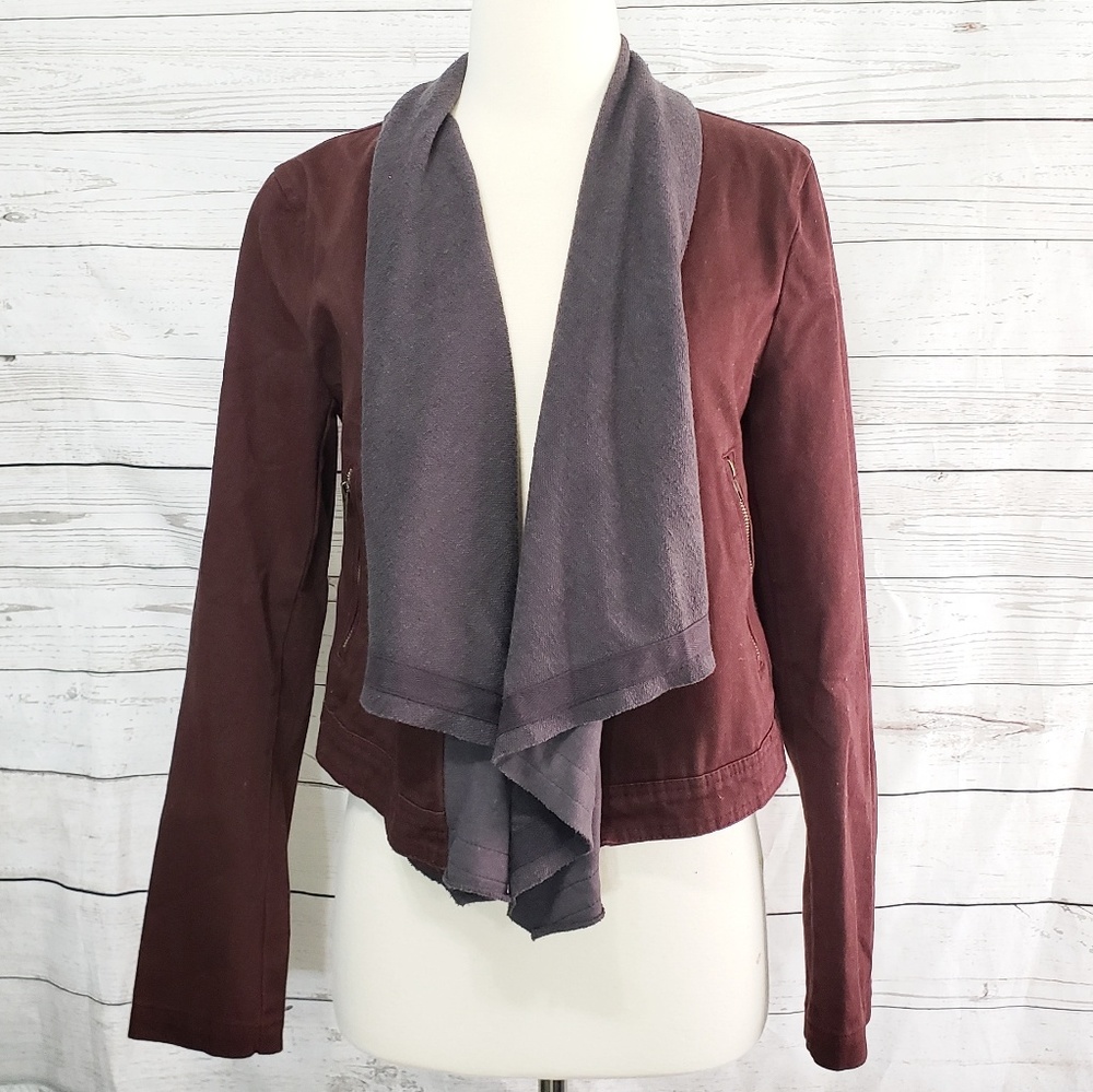 NWT BKE Draped Handkerchief Jacket